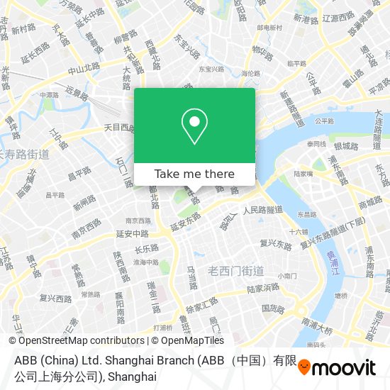 ABB (China) Ltd. Shanghai Branch (ABB（中国）有限公司上海分公司) map