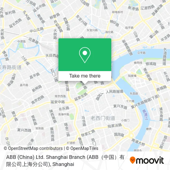 ABB (China) Ltd. Shanghai Branch (ABB（中国）有限公司上海分公司) map
