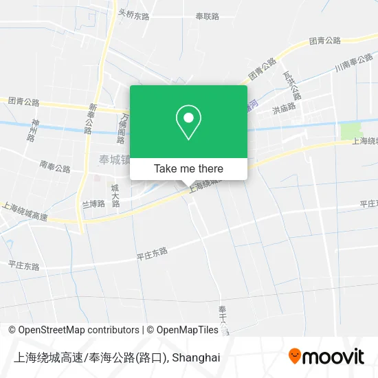 上海绕城高速/奉海公路(路口) map
