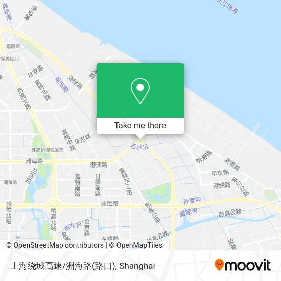 上海绕城高速/洲海路(路口) map