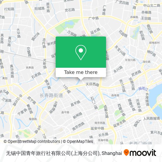 无锡中国青年旅行社有限公司(上海分公司) map