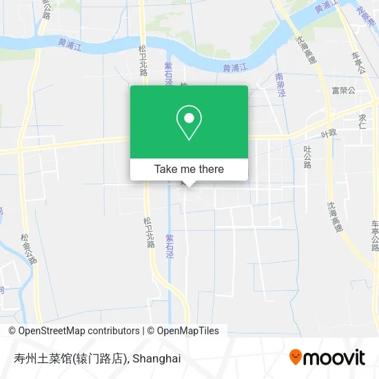 寿州土菜馆(辕门路店) map