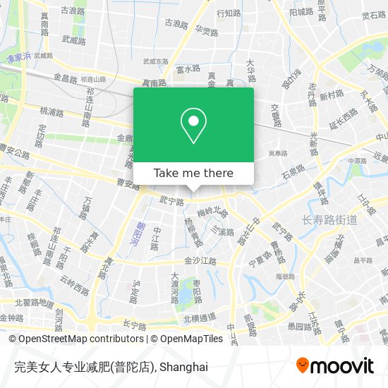 完美女人专业减肥(普陀店) map