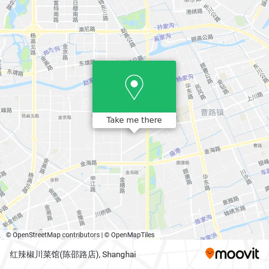 红辣椒川菜馆(陈邵路店) map