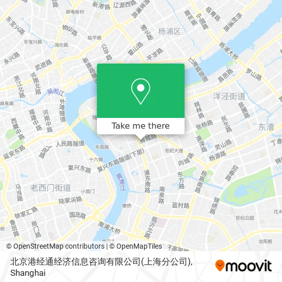北京港经通经济信息咨询有限公司(上海分公司) map