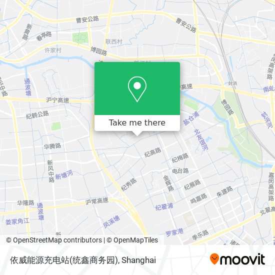 依威能源充电站(统鑫商务园) map