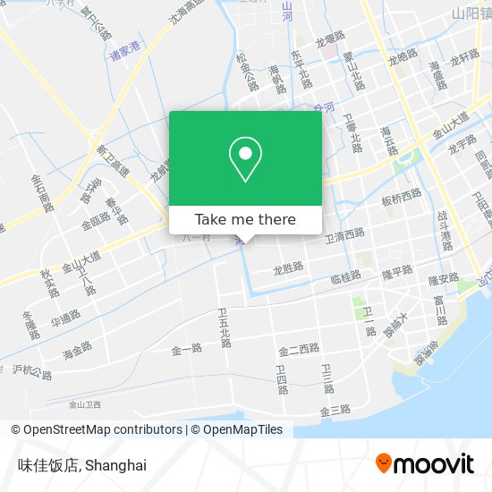 味佳饭店 map