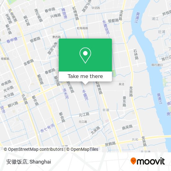 安徽饭店 map