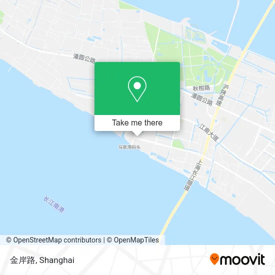 金岸路 map