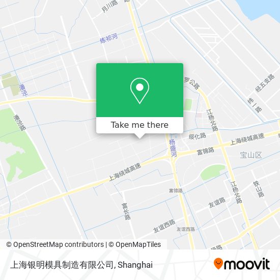 上海银明模具制造有限公司 map