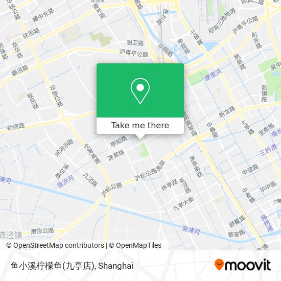 鱼小溪柠檬鱼(九亭店) map