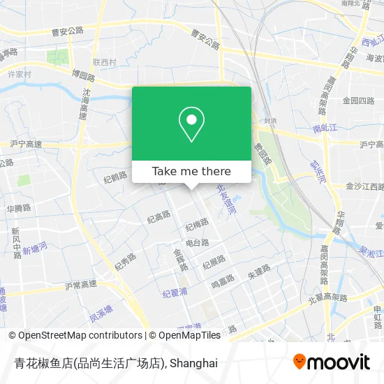 青花椒鱼店(品尚生活广场店) map