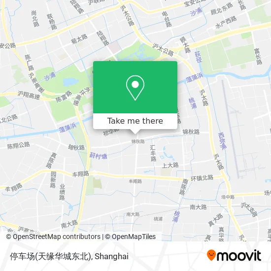 停车场(天缘华城东北) map