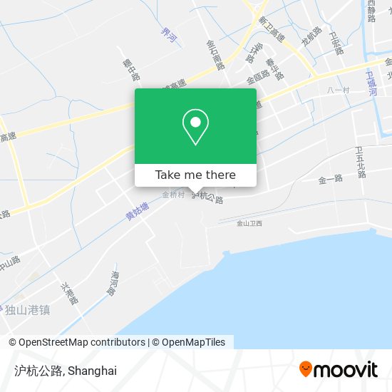 沪杭公路 map