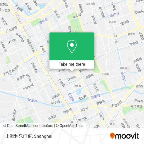 上海利乐门窗 map