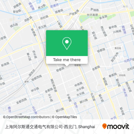 上海阿尔斯通交通电气有限公司-西北门 map