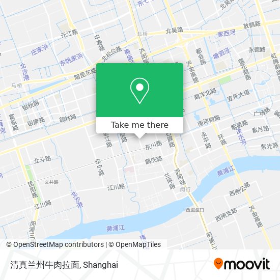 清真兰州牛肉拉面 map