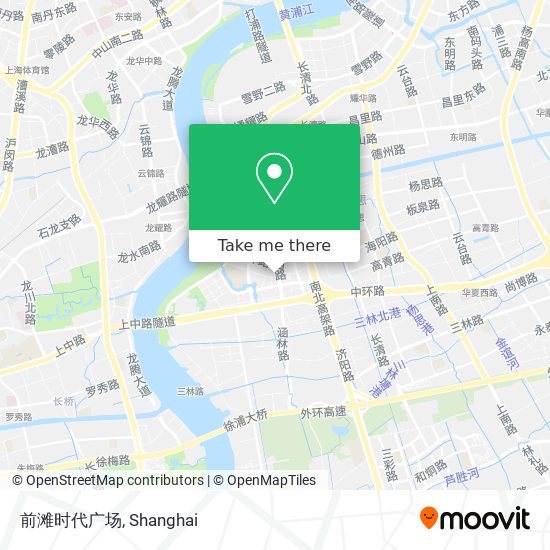 前滩时代广场 map