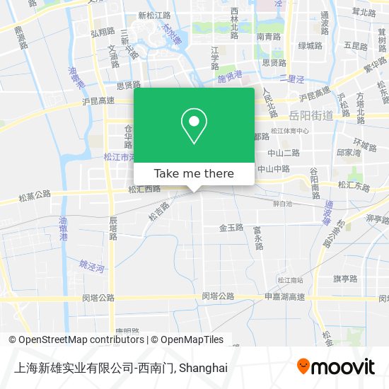 上海新雄实业有限公司-西南门 map