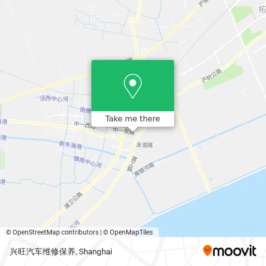 兴旺汽车维修保养 map