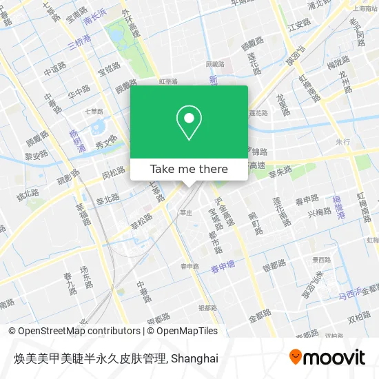 焕美美甲美睫半永久皮肤管理 map