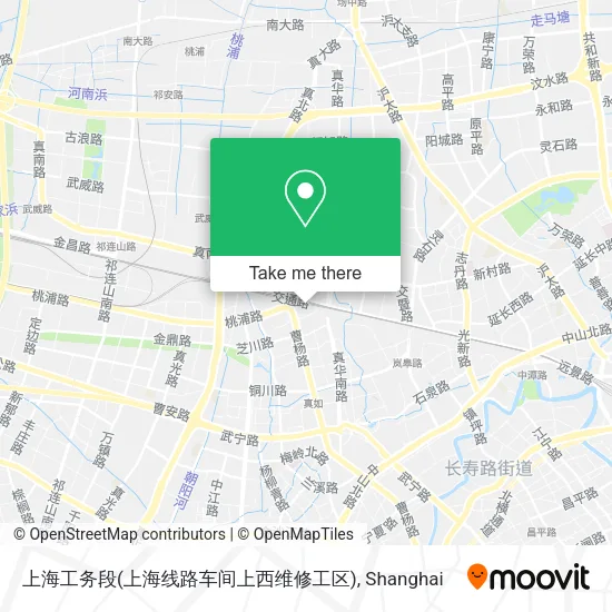 上海工务段(上海线路车间上西维修工区) map
