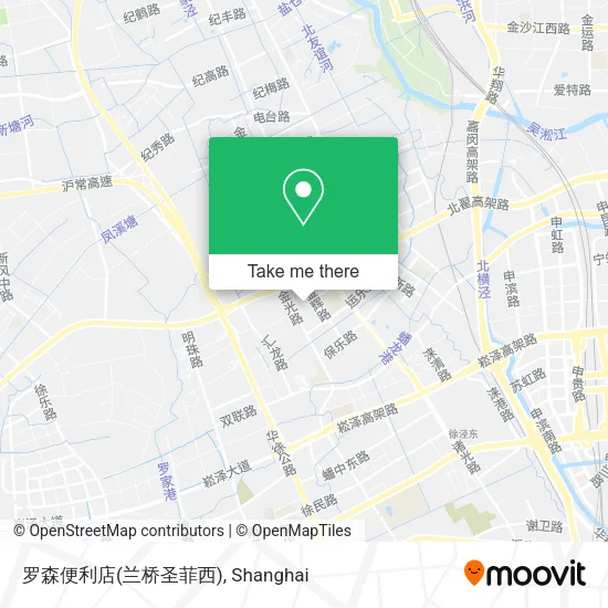 罗森便利店(兰桥圣菲西) map