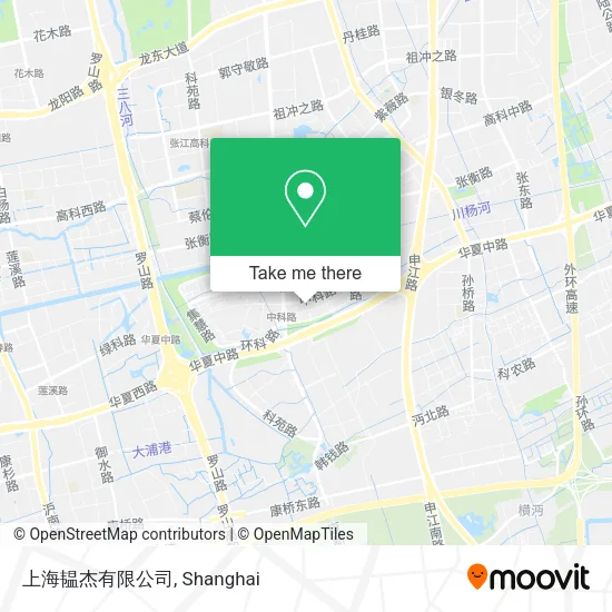 上海韫杰有限公司 map