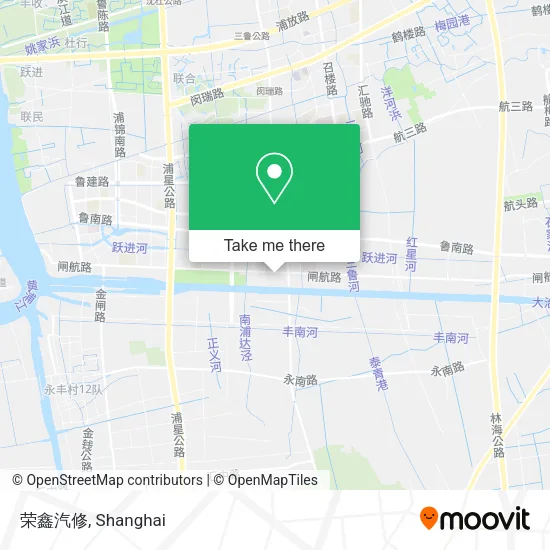 荣鑫汽修 map
