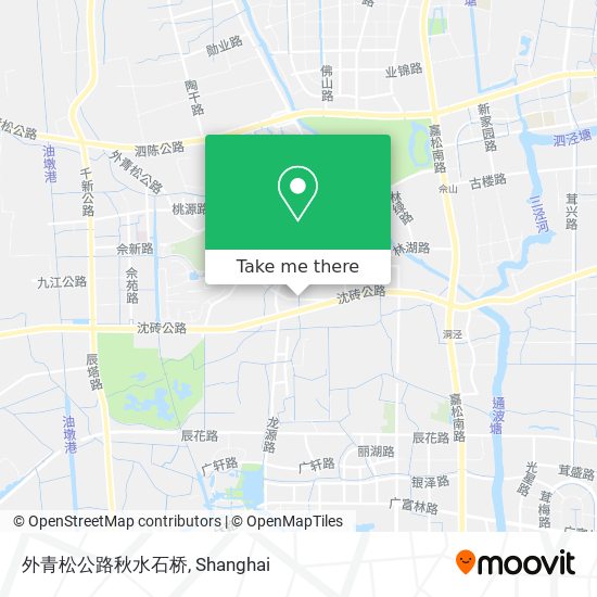 外青松公路秋水石桥 map