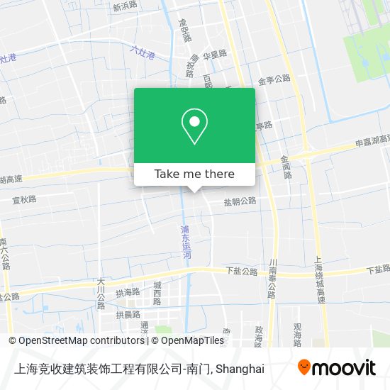 上海竞收建筑装饰工程有限公司-南门 map