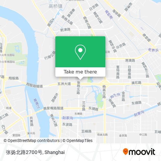 张扬北路2700号 map