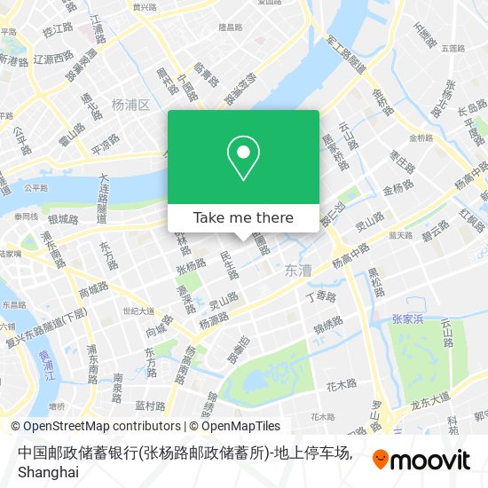 中国邮政储蓄银行(张杨路邮政储蓄所)-地上停车场 map