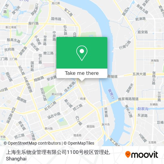 上海生乐物业管理有限公司1100号校区管理处 map