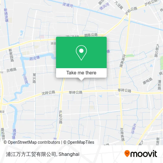 浦江万方工贸有限公司 map