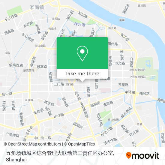五角场镇城区综合管理大联动第三责任区办公室 map