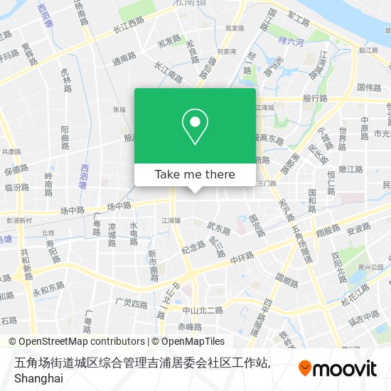 五角场街道城区综合管理吉浦居委会社区工作站 map