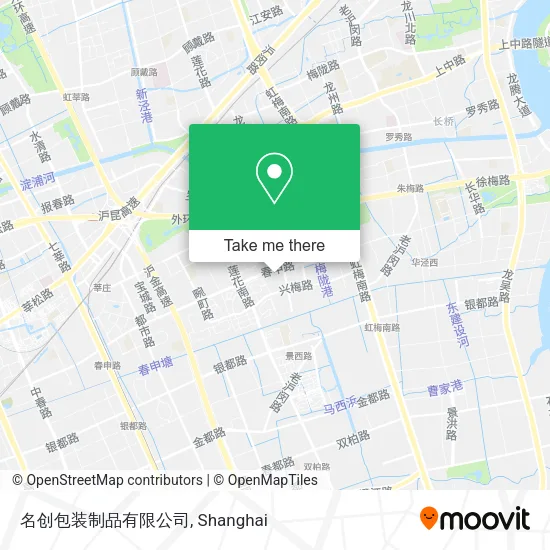 名创包装制品有限公司 map