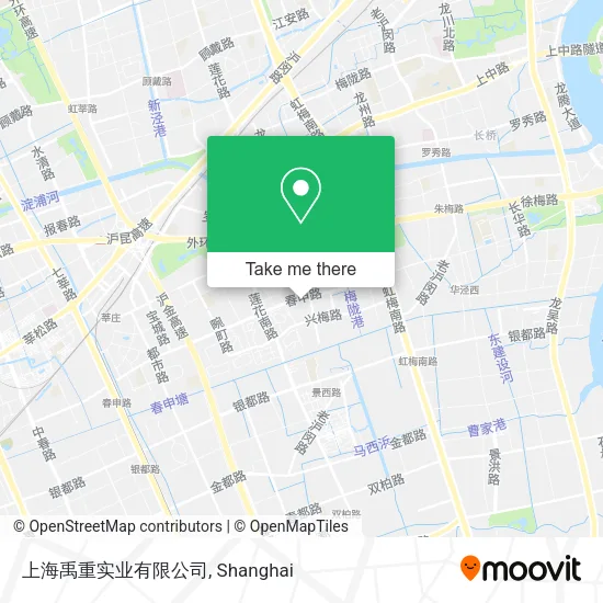 上海禹重实业有限公司 map