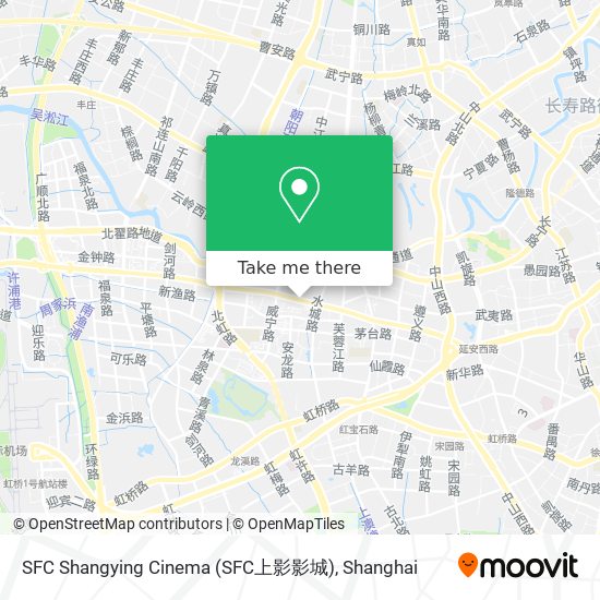 SFC Shangying Cinema (SFC上影影城) map