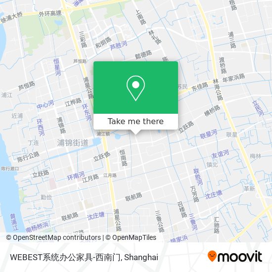 WEBEST系统办公家具-西南门 map