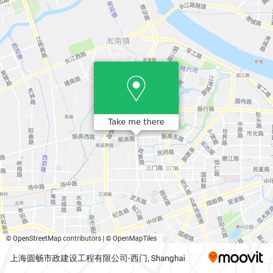 上海圆畅市政建设工程有限公司-西门 map