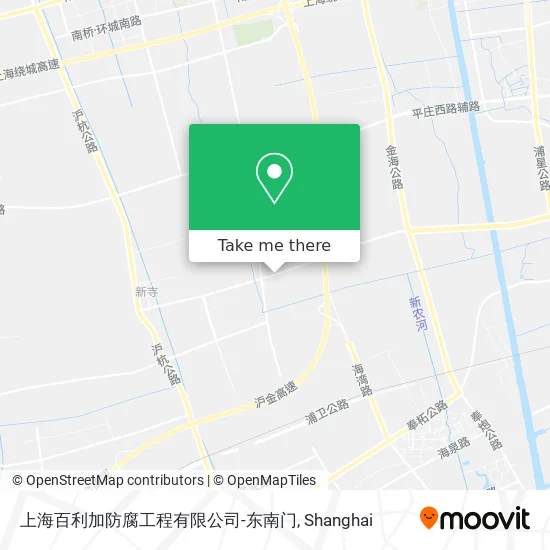 上海百利加防腐工程有限公司-东南门 map