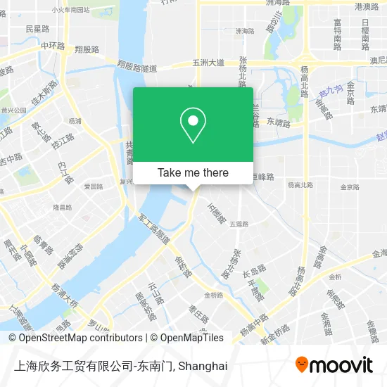 上海欣务工贸有限公司-东南门 map