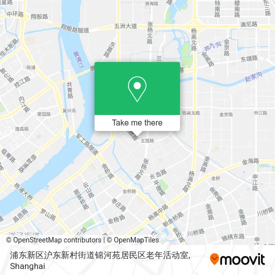 浦东新区沪东新村街道锦河苑居民区老年活动室 map