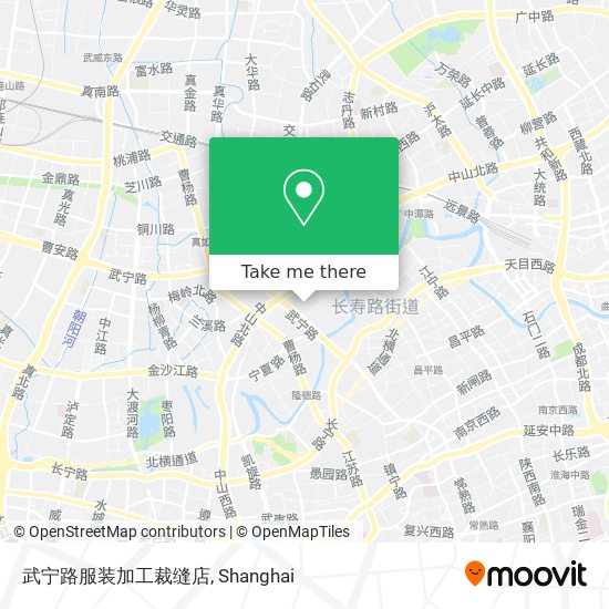 武宁路服装加工裁缝店 map