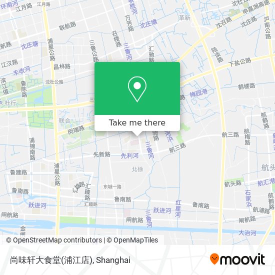 尚味轩大食堂(浦江店) map