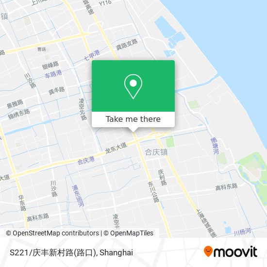 S221/庆丰新村路(路口) map