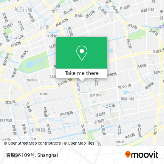 春晓路109号 map
