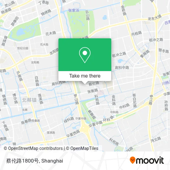 蔡伦路1800号 map